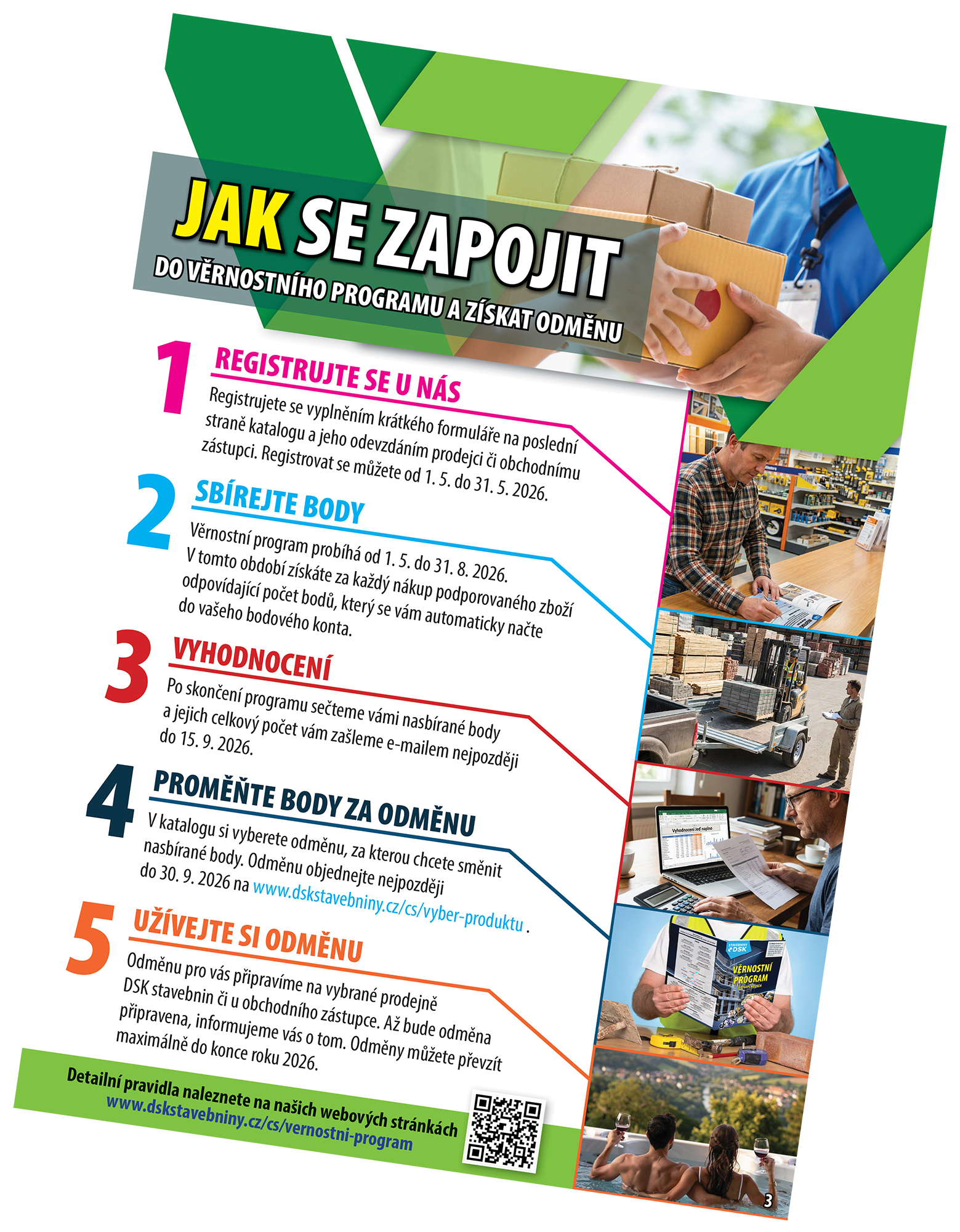 Jak se zapojit do věrnostního programu - v bodech