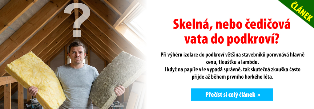 Skelná vs. čedičová vata