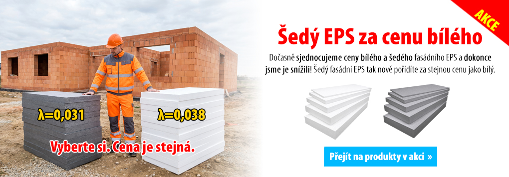 Šedý EPS za cenu bílého