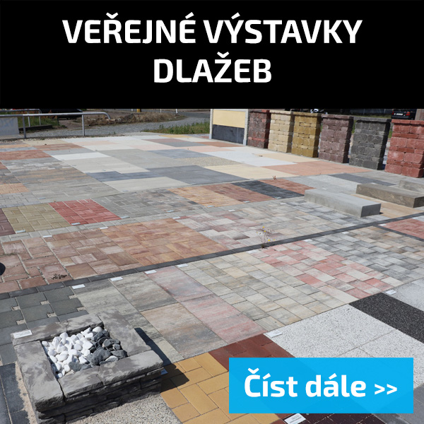 Veřejné výstavky dlažeb