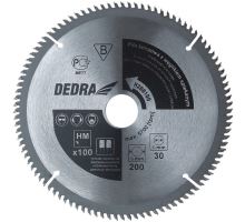 Pilový kotouč s SK plátky 250x30mm 100z. H250100 Dedra