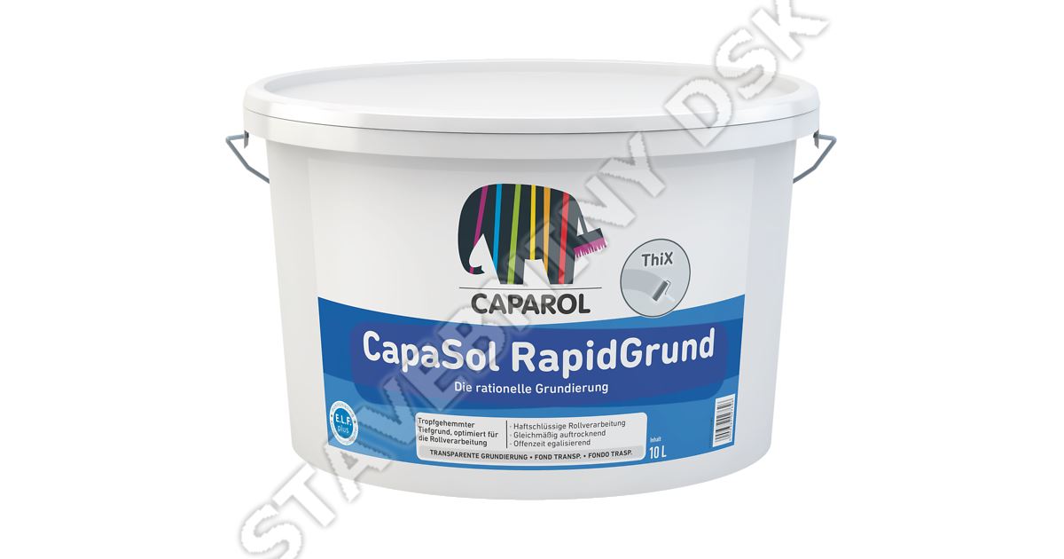 Caparol CapaSol RapidGrund 2,5l penetrace pod disperzní barvy .