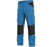 Kalhoty montérkové pas pracovní CXS Stretch středně modro černé vel.56 Canis