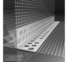 Flexibilní PVC roh LK-BOX pro zateplovací systémy, návin 25m, 100x100 mm