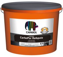 Caparol Carbopor Reibputz 15 25kg bílá fasádní hybridní silikonová omítka zrnitá