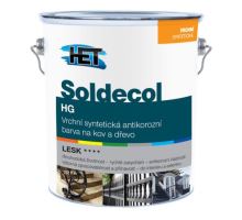 HET Soldecol HG - syntetická lesklá vrchní barva na dřevo a kov
