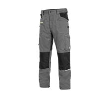 Kalhoty montérkové pas pracovní CXS Stretch šedo černé vel.48 Canis