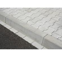 Best betonový silniční obrubník Mono II půlka 25x15x50 cm přírodní