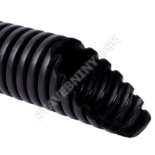 4000301-trubka-ohebna-kopos-2325-lpe-1-f1-u-25mm-320n-cerna-uv-stabilni-100m