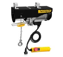 Lanový naviják vrátek 500W, 230V, max. kapacita 125/250kg Proteco