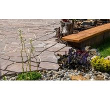 Cantera, 7 kamenů, výška 8cm, reliéf antiko, naturcolor caoba, CS-Beton