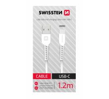 Kabel USB USB-C 1,2m 2A SWISSTEN