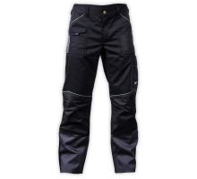Kalhoty montérkové pas pracovní Prémium Line černé LD/54 Dedra