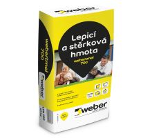Lepící a stěrkovací lepidlo na EPS a MW weber.tmel 700, 25 kg