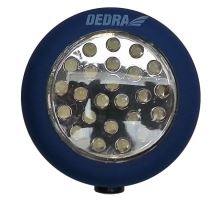 Svítilna 24 LED magnet + háček Dedra