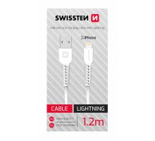 Kabel USB Lightning 1,2m 2A SWISSTEN