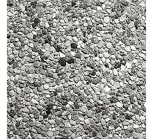 Betonová plošná dlažba Semmelrock Picola vymývaná 40,5 x 40,5 x 3,8 cm říční štěrk šedá
