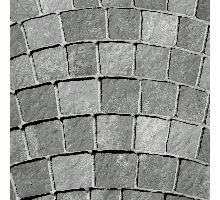 Arte Pražská kostka, oblouk dlažby, výška 10 cm, šedočerná, Semmelrock