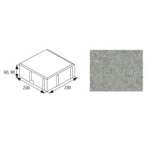 Best betonová dlažba Karo (kostka) 8 x 20 x 20 cm přírodní