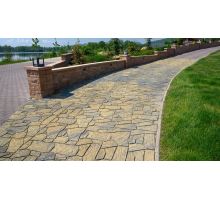 Cantera, 7 kamenů, výška 8cm, reliéf antiko, naturcolor gres, CS-Beton