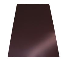 Plech tabule PES 0,5x1250x2000 hnědá RAL8017 TH