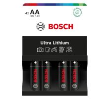 Baterie 4xAA tužková Bosch FR6UL4B/00 Ultra Lithium (4ks)