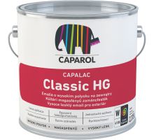 Caparol Capalac Classic HG- email na dřevo, kov, tvrzené PVC