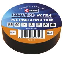 Páska izolační elektrikářská PVC 15mmx10m černá