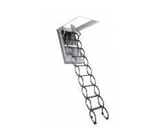 JAP půdní stahovací schody protipožární Lusso PP, rozměr 100x70 cm, výška stropu do 220-320 cm
