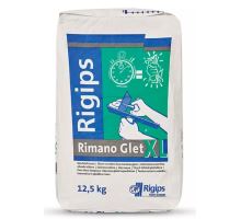 Rigips Rimano GLET XL 12,5 kg (72) ruční/strojní bílá sádr. stěrka, tl. vrstvy 0-10 mm