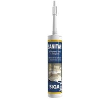 SIGA PRO Sanitární silikonový tmel 310 ml bílý s fungicidy
