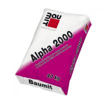 Baumit Alpha 2000 30 kg, samonivelační anhydritový potěr 20 MPa, podlah.topení