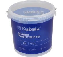 Vědro 20l plastové (kbelík) s víkem a stupnicí Kubala