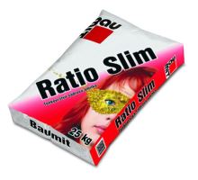 Baumit Ratio Slim 25 kg, ruční/strojní  sádrová omítka, zrno 0,6mm, min.tl. 4 mm