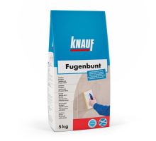 KNAUF FUGENBUNT Weib - bílá 5 kg (100) flexibilní spárovací hmota pro stěny a podlahy