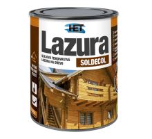 HET Soldecol Lazura - Syntetická olejová tenkovrstvá lazura na dřevo