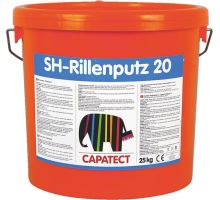 Caparol Capatect SH Rillenputz 20 T transparent 24,3kg silikonová om. rýhovaná 2mm (24)