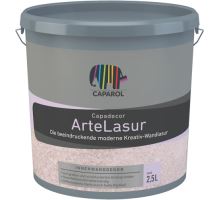 Caparol ArteLasur - akrylátová lazura s bílými částečkami