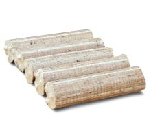Brikety dřevěné, válec 10 kg