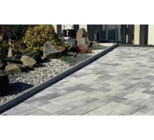 Chodníkový obrubník METRA 10, 10x25x100cm, šedá, Semmelrock